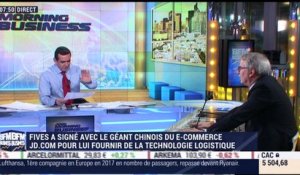 JD.com signe avec Fives pour 100 millions d'euros de technologies logistiques "made in France" - 11/01