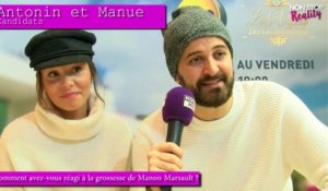 Manon Marsault enceinte de Julien Tanti, Antonin et Manue (LVDCB3) réagissent (Exclu vidéo)