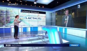 Affaire Lactalis : l'usine de Craon au chômage technique