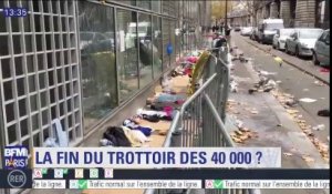 La fin du "trottoir des 40.000" migrants devant le centre d'accueil du 10e arrondissement de Paris ?