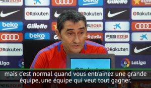19e j. - Valverde : "C'est normal d'avoir la pression au Barça"