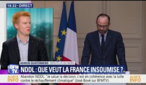 Projet d’aéroport abandonné à NDDL: "Nous saluons la décision du gouvernement", déclare Quatennens