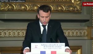 Emmanuel Macron : « la situation des prisons en France est indigne »
