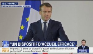 Accès des repas aux migrants par les associations : "Nous allons le prendre à notre charge de manière organisée", annonce Macron à Calais