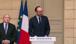 L'annonce officielle d'Édouard Philippe sur  Notre-Dame-des-Landes