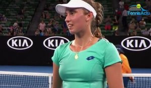 Open d'Australie 2018 - Elise Mertens : "Je n'ai jamais joué contre Alizé Cornet, on verra bien !"