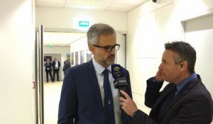 Ligue 1 Conforama - 22ème journée - S. Martin (Bordeaux) annonce que G. Poyet est le nouveau coach
