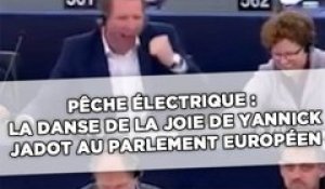 Pêche électrique: La danse de la joie de Yannick Jadot au Parlement européen