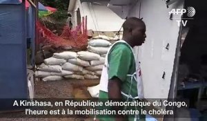 Kinshasa: mobilisation face à la grande peur du choléra