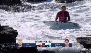 Adrénaline - Surf : Les meilleurs moments de la série d'A. Buchan et M. February (Corona Open J-Bay, round 2)