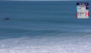 Adrénaline - Surf : La vague notée 9,37 de Joel Parkinson vs. Michel Bourez