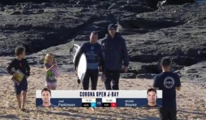 Adrénaline - Surf : Les meilleurs moments de la série de M. Bourez et J. Parkinson (Corona Open J-Bay, round 3)