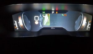 Peugeot 508 Night vision camera compteur