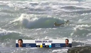 Adrénaline - Surf : Les meilleurs moments de la série de J. Wilson vs. W. Dantas (Corona Open J-Bay, round 3)