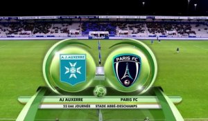 Résumé de AJ Auxerre - Paris FC (1-1)