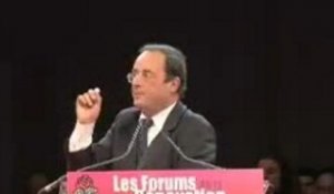 Forum de la rénovation : Discours de F. Hollande