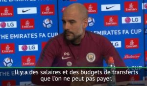 Guardiola : "On ne peut pas payer 80 millions pour un joueur"