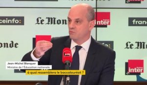 Jean-Michel Blanquer : Le BAC de 2021 n'aura plus que 4 épreuves et le reste en contrôle continu