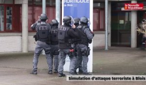 VIDEO. Un attentat terroriste simulé dans un lycée de Blois