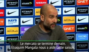 Man City - Guardiola : "Mangala va rester"