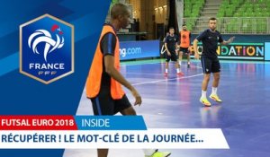 Futsal, Euro 2018 : Sous le signe de la récupération - Inside I FFF 2018