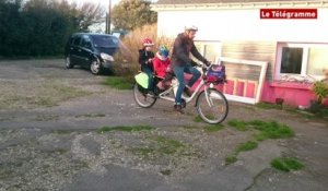 Les vélos-cargos entre Sainte-Hélène et Lorient