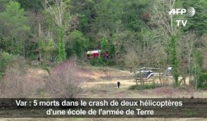Var: deux hélicoptères militaires français s'écrasent, 5 morts