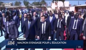 Sénégal : Emmanuel Macron s'engage pour l'éducation
