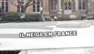 Il neige (presque) partout en France