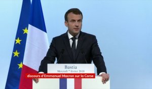 "Face à la délinquance, l'Etat appliquera la tolérance zéro", prévient Emmanuel Macron