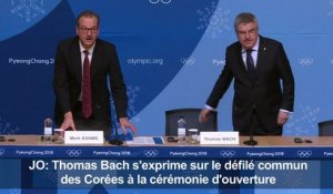 JO-2018: Bach s'attend à un début des Jeux "rempli d'émotion"