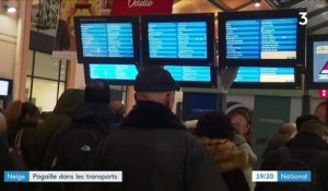 Neige : les transports paralysés en Ile-de-France