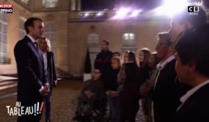 Au Tableau : Les enfants reçus par Brigitte et Emmanuel Macron à l'Elysée (vidéo)