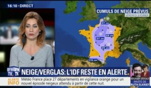 Météo France place 27 départements en vigilance orange pour un nouvel épisode neigeux