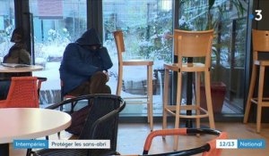 Intempéries : les sans-abri à l'épreuve d'un froid mordant
