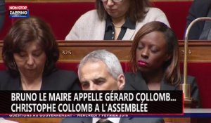 Bruno Le Maire appelle Gérard Collomb... Chirstophe Collomb à l'Assemblée (vidéo)