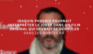 Joaquin Phoenix pourrait jouer le Joker