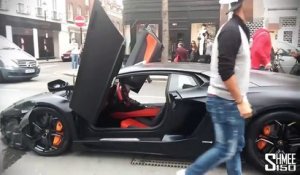 Il éclate sa Lamborghini Aventador LP700-4 à Londres