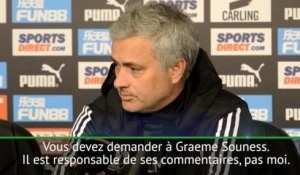 Man U. - Mourinho : 'Souness est responsable de ses propos sur Pogba''