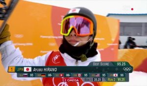 JO 2018 : Snowboard - Halfpipe / Finale Hommes. Ayumu Hirano prend les commandes après le 2e run