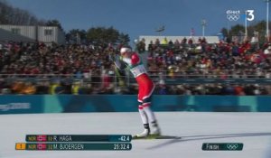 JO 2018 : Ski de fond - 10 km libre femmes. Haga écrase tout pour l'or olympique