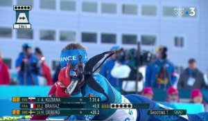 JO 2018 : Biathlon - Individuelle : Une faute pour Braisaz, toujours en course pour un podium