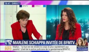 Affaires Darmanin-Hulot : "Cela ne m'empêche pas de faire mon travail", assure Marlène Schiappa