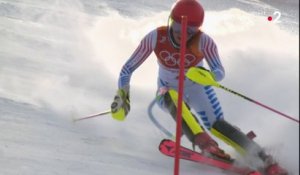 JO 2018 : Ski alpin - Slalom Femmes. Mikaela Shiffrin bien placée après la première manche