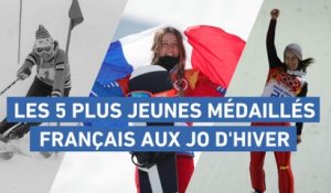 JO 2018 - Vidéo : Les 5 plus jeunes médaillés français aux JO d'hiver
