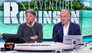 Le Grand Oral de Denis Brogniart, animateur du nouveau jeu évènement "L’ Aventure Robinson" sur TF1 - 16/02