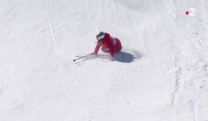JO 2018 : Ski acrobatique - Slopestyle femmes. Tess Ledeux chute à la fin de son deuxième run !