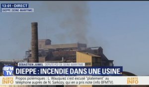 En Seine-Maritime, un incendie dans une usine à Dieppe fait au moins un mort
