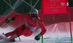 JO 2018 : Ski alpin - Slalom géant hommes. La manche de folie d'Henrik Kristoffersen