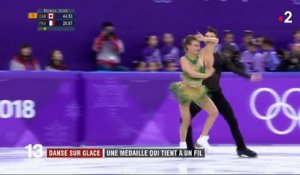 Danse sur glace : une médaille qui tient à un fil